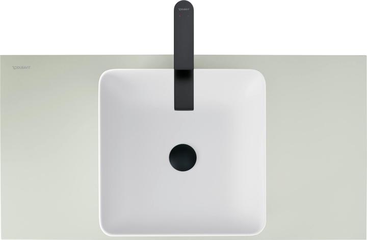 Produktbild Duravit Sivida Aufsatzwaschtisch, eckig, 400x400mm, ohne Hahnloch, ohne Überlauf (400 mm, 400 mm)