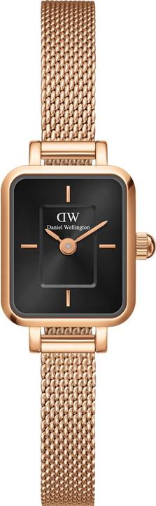 Daniel Wellington Quadro Mini Melrose Onyx Rose Gold (Analoguhr, 15.40 mm)