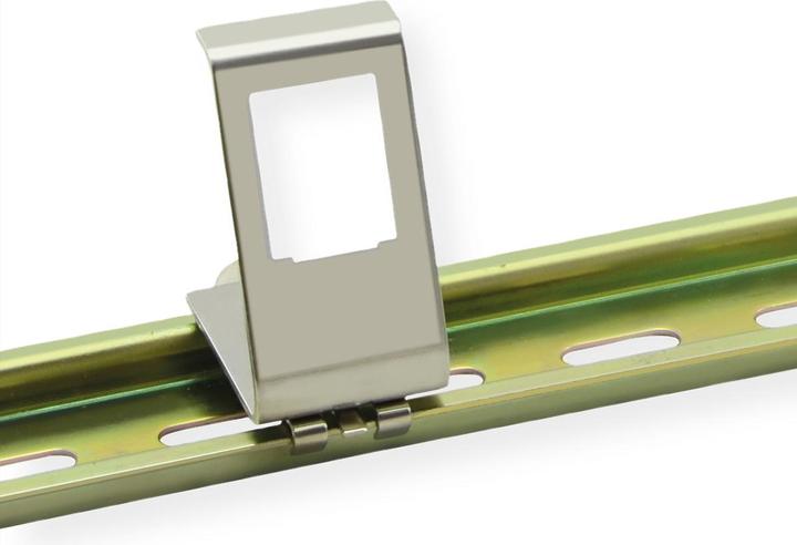 Actual product image Value Top-hat rail adapter unassembled, for 1 keystone (Antenna cable)