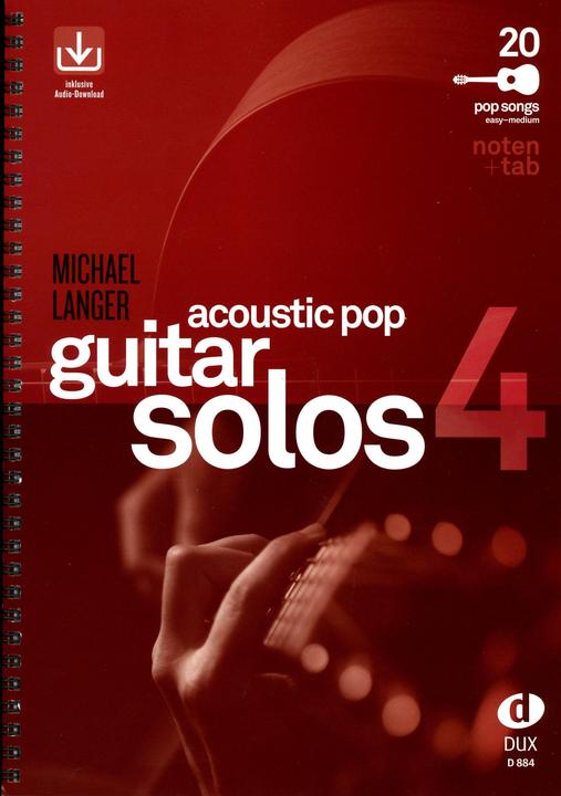 Produktbild Acoustic Pop Guitar Solos 4 (Deutsch, Michael, Langer, 2019)