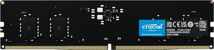 Produktbild Crucial 8GB (1x8GB) DDR5-5200 CL42 RAM Arbeitsspeicher (1 x 8GB, 5200 MHz, DDR5-RAM, U-DIMM)