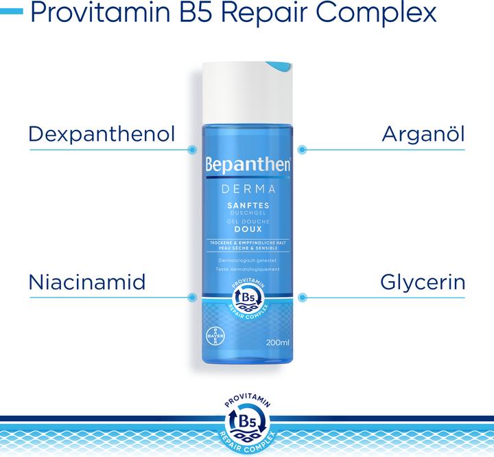 Produktbild Bepanthen Derma Sanftes Duschgel (200 ml)