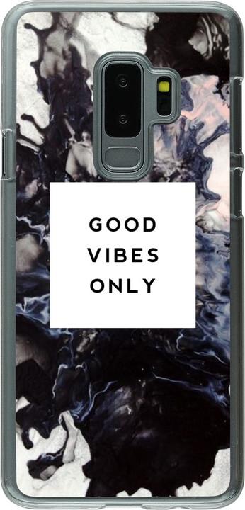 Produktbild PhoneLook Hülle transparent Marble Good Vibes Only (Samsung Galaxy S9+)