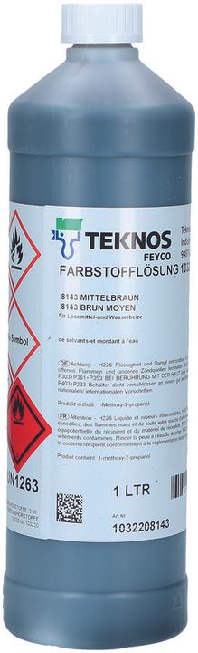 Produktbild Teknos Farbstofflösungen (Mittelbraun, 1 l)