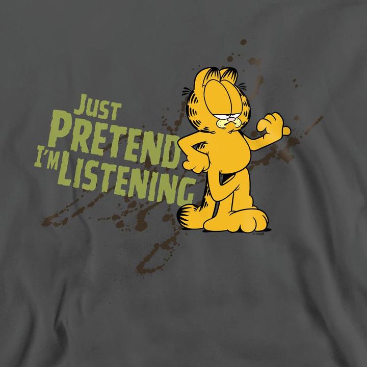 Produktbild Garfield Just Pretend I'm Listening Sweatshirt (L)