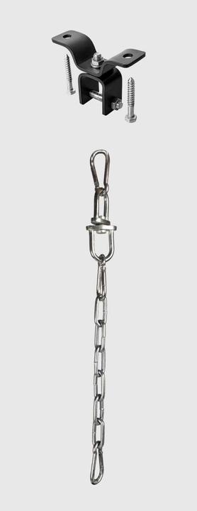 Immagine prodotto Venum Challenger Heavy bag + Gancio per il soffitto - Nero/Bianco - Riempito - 170cm (170 cm, 50 kg)