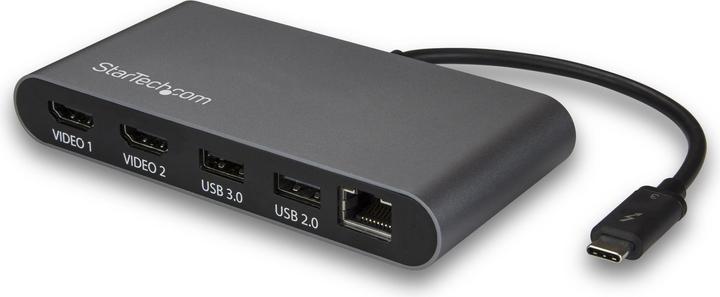 Actual product image StarTech TB3DKM2HD (USB-C, 1 Ports)