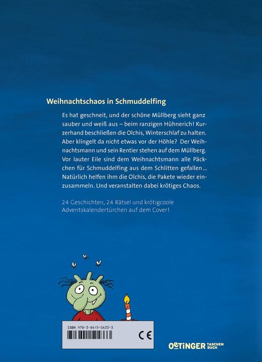 Actual product image The Olchis. Advent calendar puzzle book