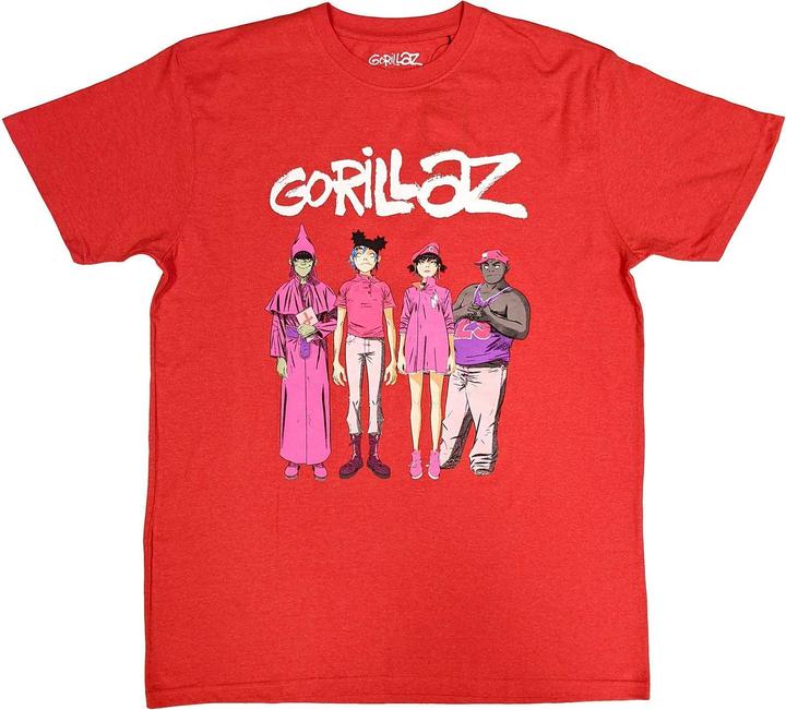 Gorillaz Cracker Island Standing Group TShirt