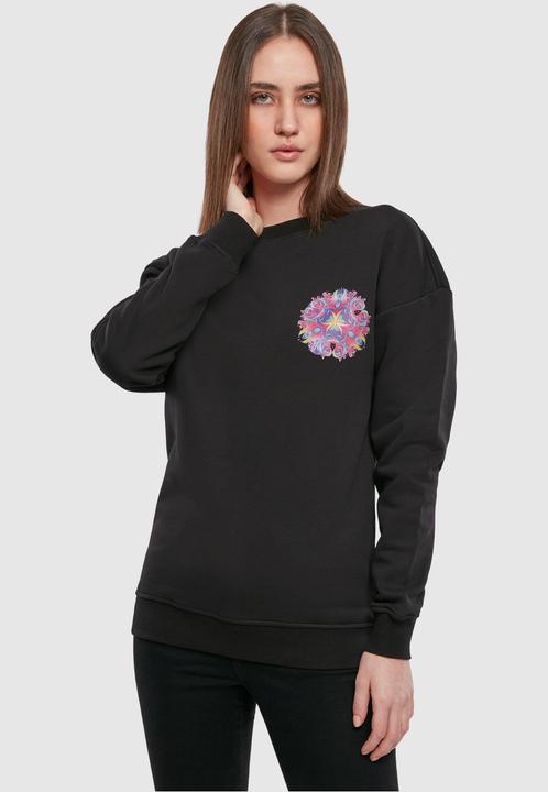 Actual product image Merchcode Ladies Psychadelic Mandala Crewneck (S)