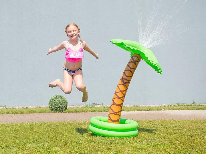 Produktbild Playtastic Aufblasbare Palme mit integriertem Wassersprinkler