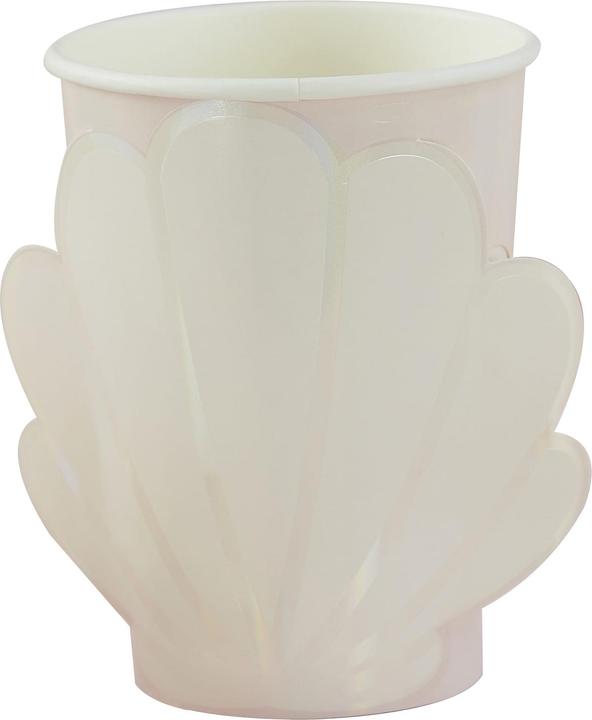 Produktbild Ginger Ray Irisierter Becher Muschel (8St.) (8 x)