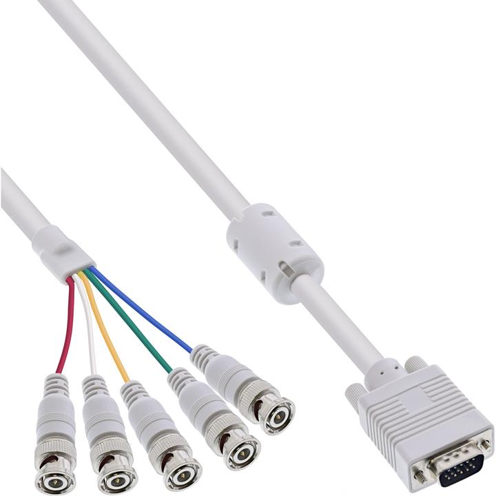 Image du produit InLine Câble VGA BNC (3 m, VGA)