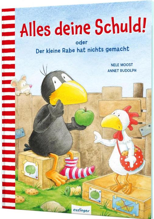 Produktbild Der kleine Rabe Socke: Alles deine Schuld! oder Der kleine Rabe hat nichts gemacht (Deutsch, Nele Moost, 2022)