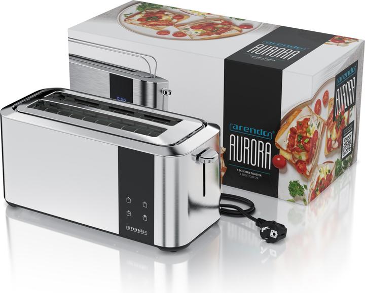 Actual product image Arendo Long slot toaster