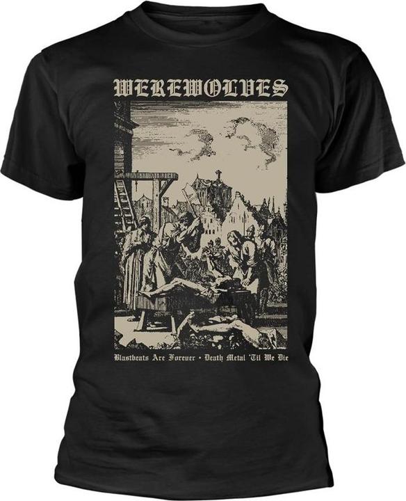 Actual product image Werewolves Unisex Adult Blastbeats Are Forever T-Shirt (M)