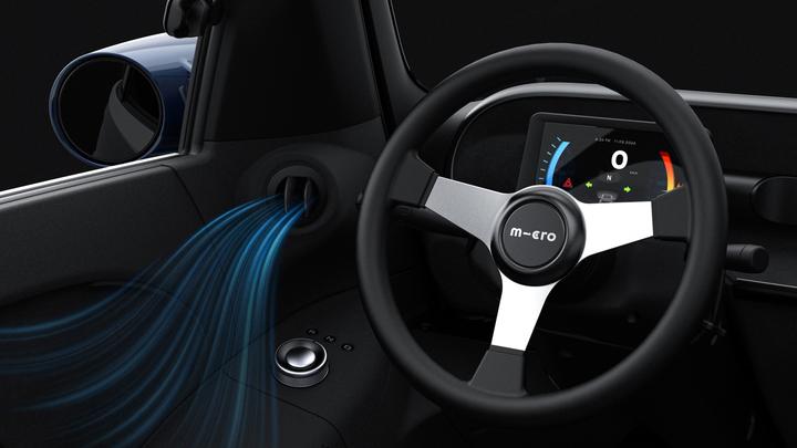 Immagine prodotto Microlino Verde Londra a lungo raggio Cool & Connect (Elettrico / Benzina Ibrido, 17 CV)