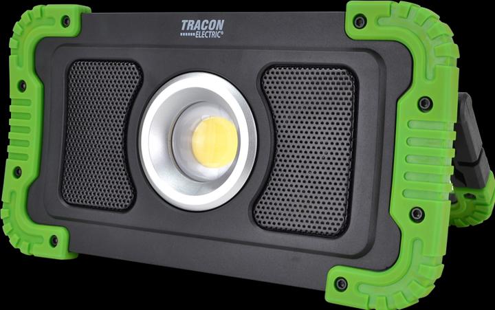 Actual product image Tracon Wiederaufladbarer LED-Scheinwerfer mit Bluetooth-Lautspr. (8000 lm)