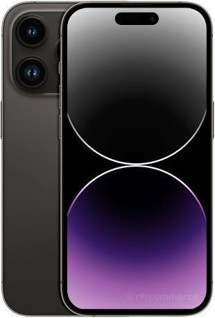 Image du produit Re!commerce iPhone 14 Pro Max (128 Go, Noir, Noir Spatial, 6.70", 48 Mpx, SIM + eSIM, B / Très bon)