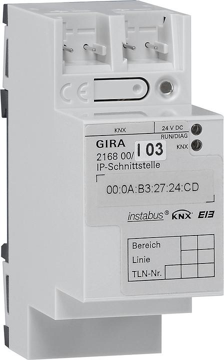 Produktbild Gira IP-Schnittstelle 216800 KNX/EIB REG