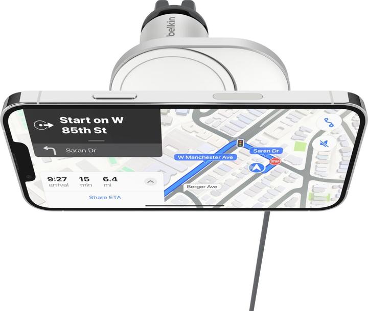 Actual product image Belkin Qi2 15W Car Vent Mount No CLA (15 W)