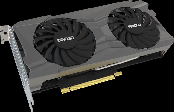 Actual product image Inno3D GeForce RTX 3050 8GB Twin X2 OC vaizdo plokštė - 8GB DDR6, 3x DisplayPort/1x HDMI (8 GB)