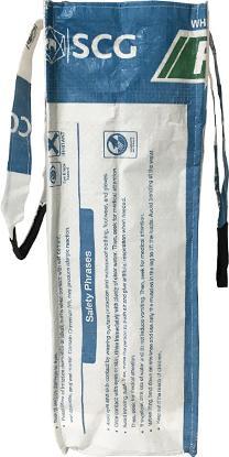 Produktbild Bekos Upcycling - Grosser Shopper aus recycelten Zementsäcke White Tiger