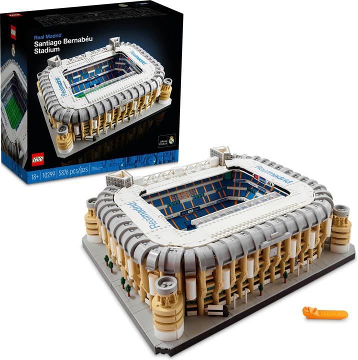 Immagine prodotto LEGO Real Madrid - Stadio Santiago Bernabéu (10299, LEGO Icons, Set LEGO rari)