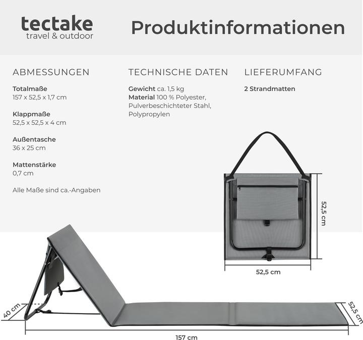 Produktbild tectake Mina (157 cm)