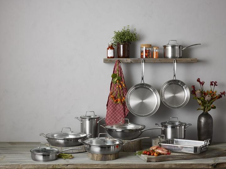 Immagine prodotto Scanpan Tajine-Impact, acciaio inox, 28 cm, 2 unità (28 cm, Pentola tajine, Acciaio inossidabile)