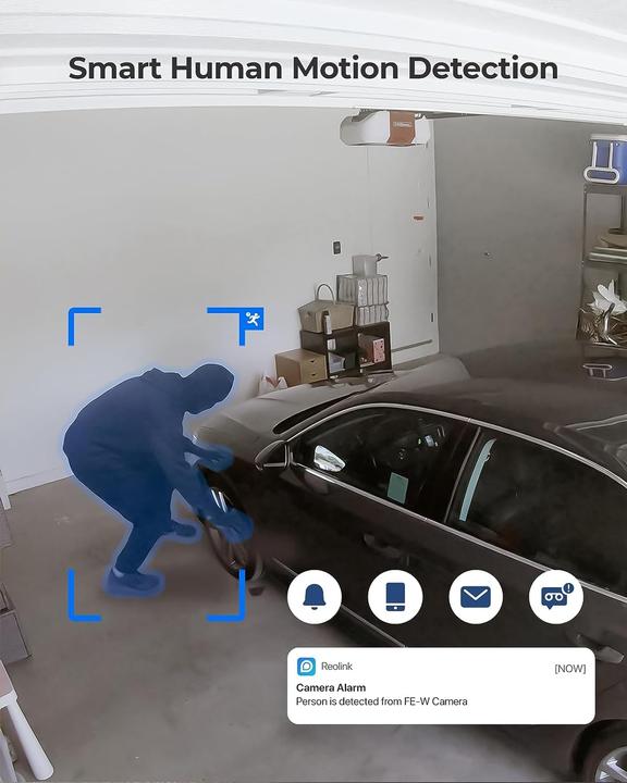 Actual product image Reolink Fisheye Series W520 WiFi (2560 x 2560 pixels)
