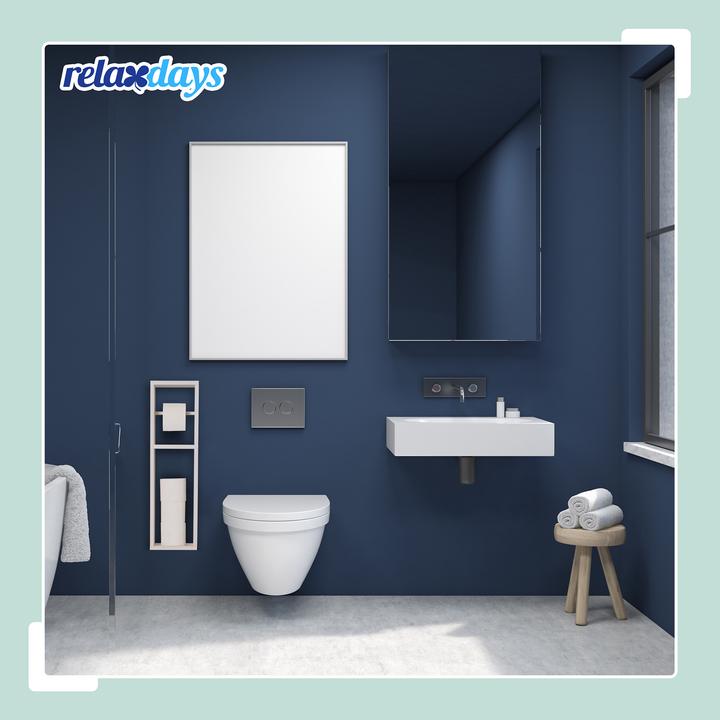 Actual product image Relaxdays Toilet paper stand