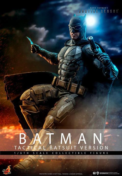 Actual product image Hot Toys Zack Snyder's Justice League figurine 1/6 Batman (Tactical Batsuit Version) 33 cm