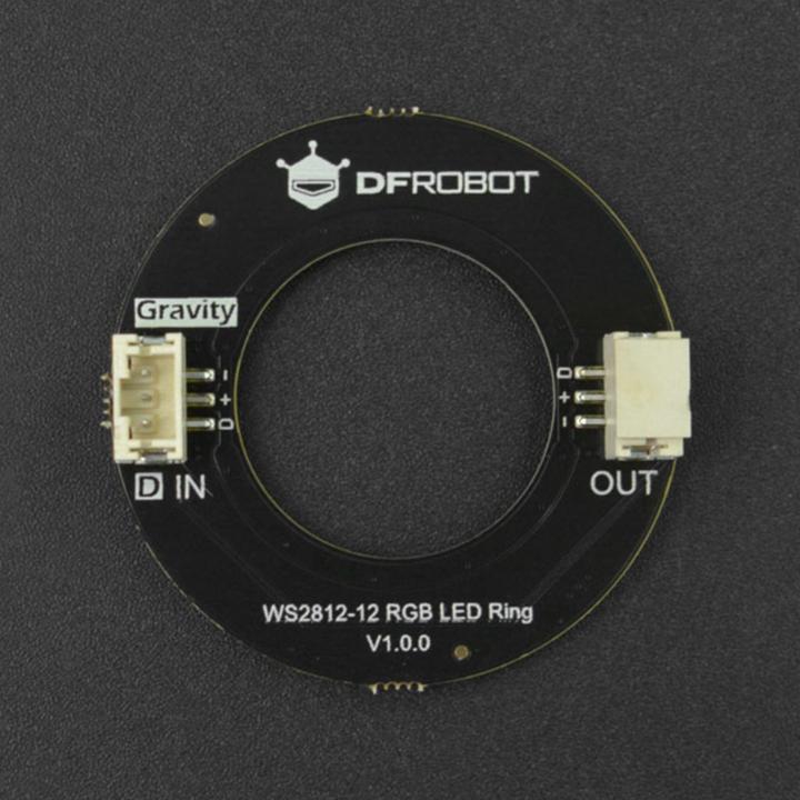 Image du produit DFRobot Neopixel Ring 12x WS2812 RGB LED