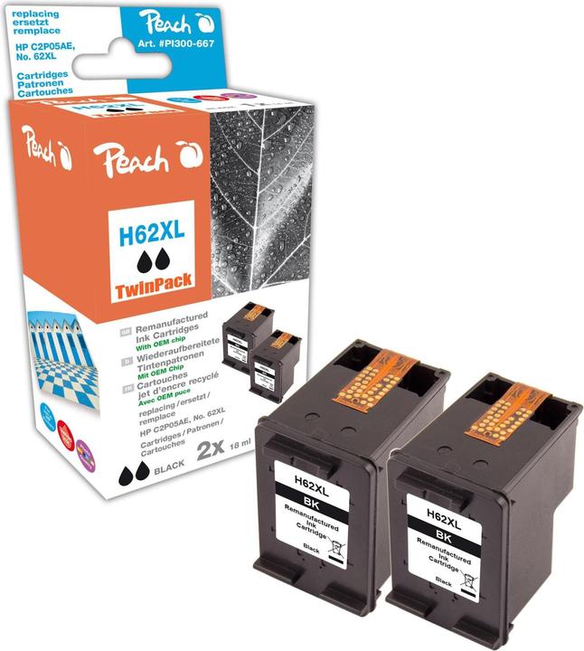Immagine prodotto Peach C2P05AE 62XL Confezione doppia (FC)