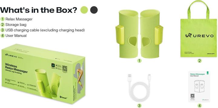 Image du produit Urevo Kabelloses Relax-Massagegerät (UCRM001)
