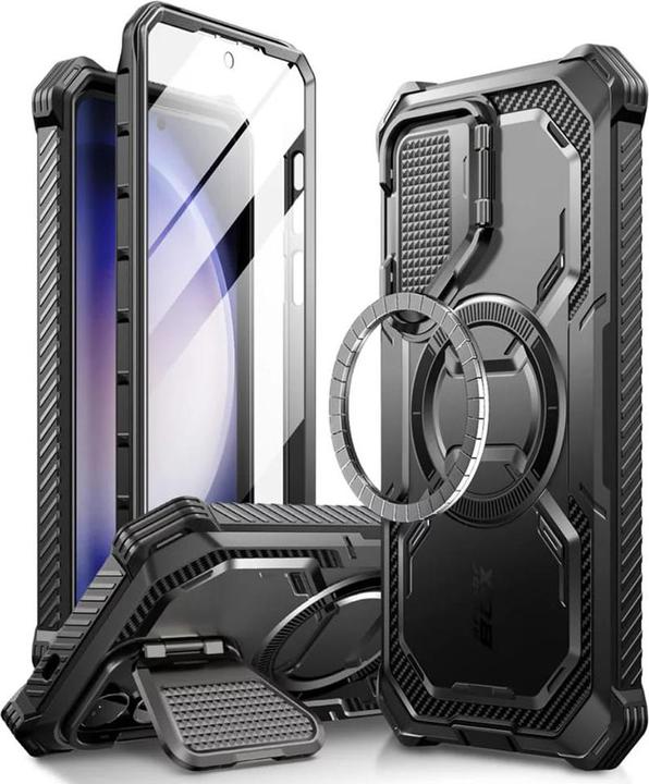 Image du produit i-Blason Coque IBLSN Armorbox Mag Supcase avec MagSafe pour Samsung Galaxy S24+ - noir (Samsung Galaxy S24+)