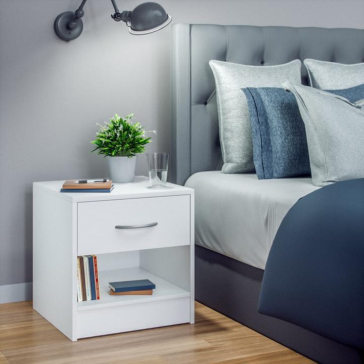 Actual product image Casaria Nightstand (41 x 39 x 28 cm)