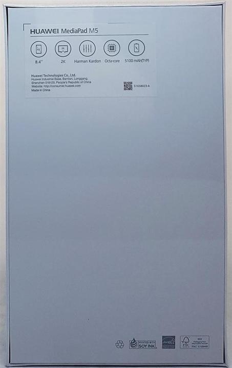 Immagine prodotto Huawei MediaPad M5 (4G, 8.40", 32 GB, Space grey)