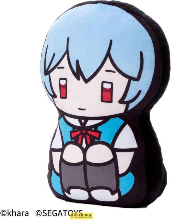 Actual product image Sega Neon Genesis Evangelion peluche 2D Rei Ayanami 32 cm (32 cm)