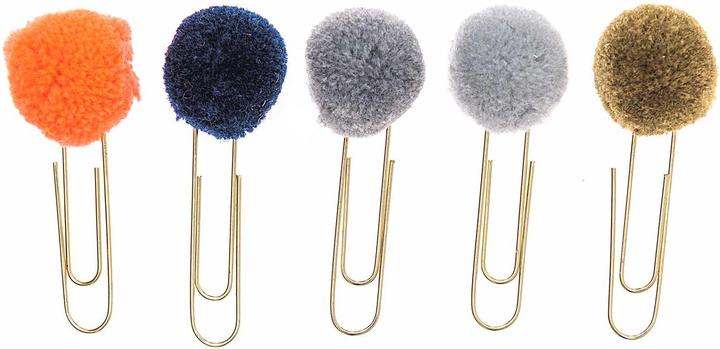 Immagine prodotto Rico Design Clip di carta pompon 5 pezzi (5 x)
