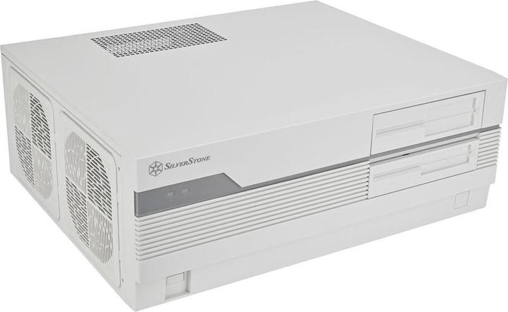 Productafbeelding Silverstone FLP01 PC-Gehäuse, HTPC, SSI-CEB/ATX - weiss
