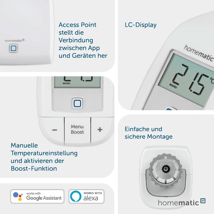 Actual product image HomeMatic Smart Home Heizung Starterset Mini Basic