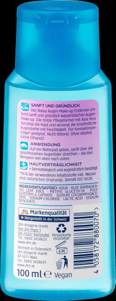 Actual product image dm Balea Eye Make-up Remover oil-free