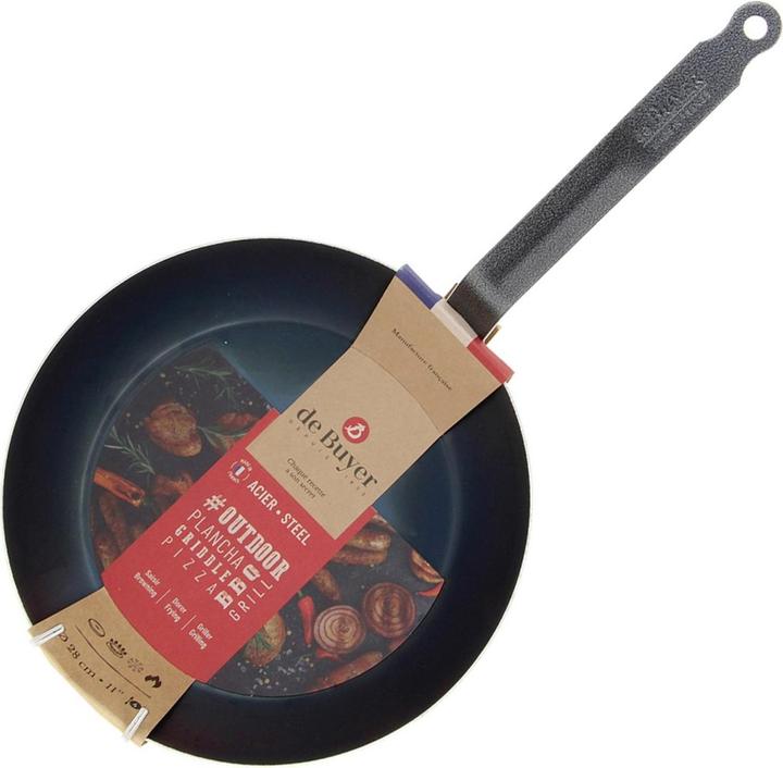 Image du produit de Buyer Poêle à Frire Acier Bleu #Outdoor ø 20cm (20 cm, Poêle à frire, Fer)