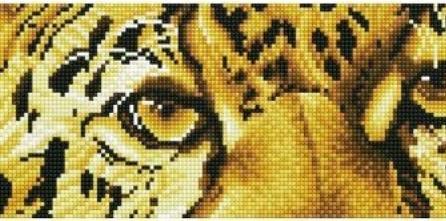 Produktbild Diamond Dotz Bastelset Leopard Spy 42 x 15 cm