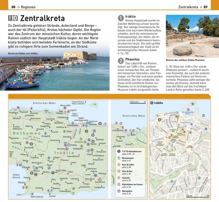 Produktbild TOP10 Reiseführer Kreta (Deutsch, DK Verlag Reise, 2025)