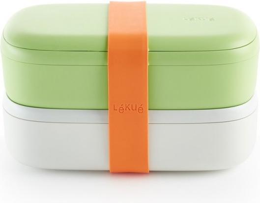 Produktbild Lékué Lunchbox To go Grün/Weiss