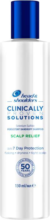 Produktbild Head & Shoulders Clinically Proven Solutions Kopfhautpflege (130 ml, Flüssiges Shampoo)