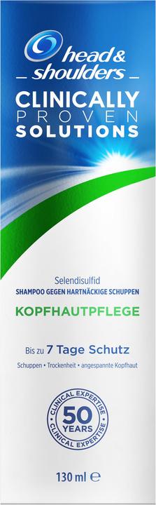 Produktbild Head & Shoulders Clinically Proven Solutions Kopfhautpflege (130 ml, Flüssiges Shampoo)
